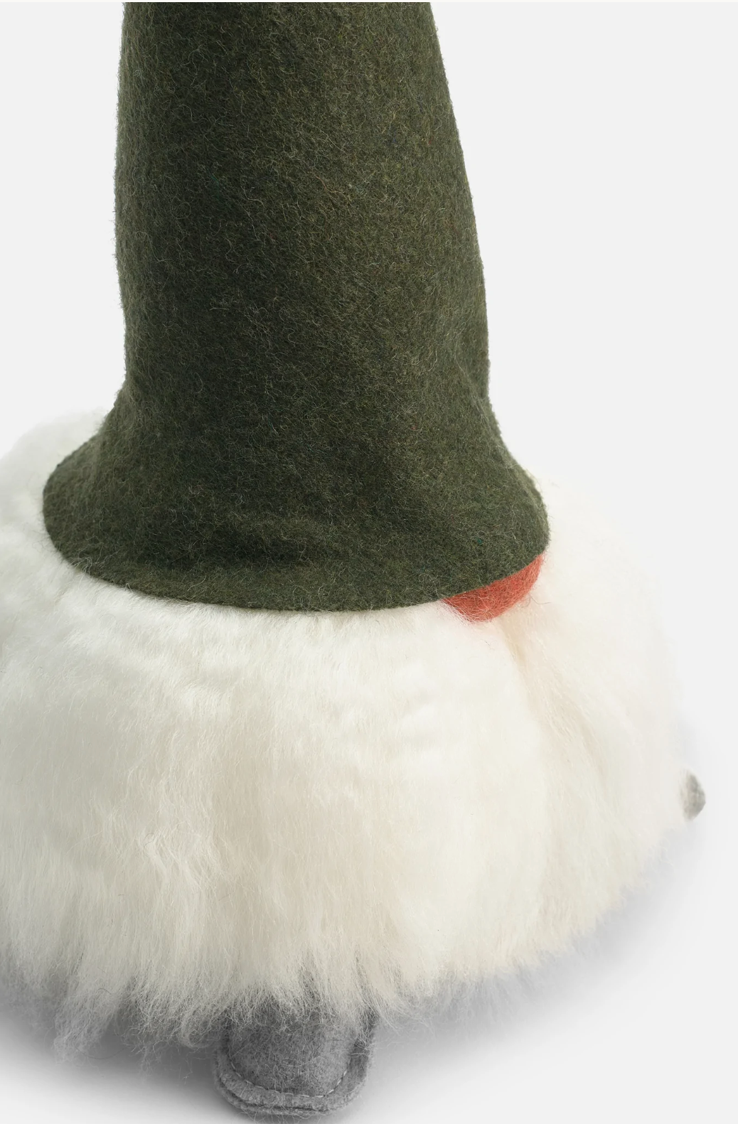 Tomte Gnome - Walter with Felt Cap (Green)